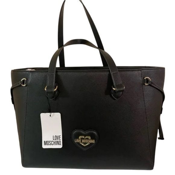 NWT LOVE MOSCHINO Shoulder Bag Woman Love Moschino - Picture 8 of 16